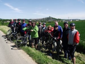 Gruppenfoto Radtour durch's Gleiberger Land.